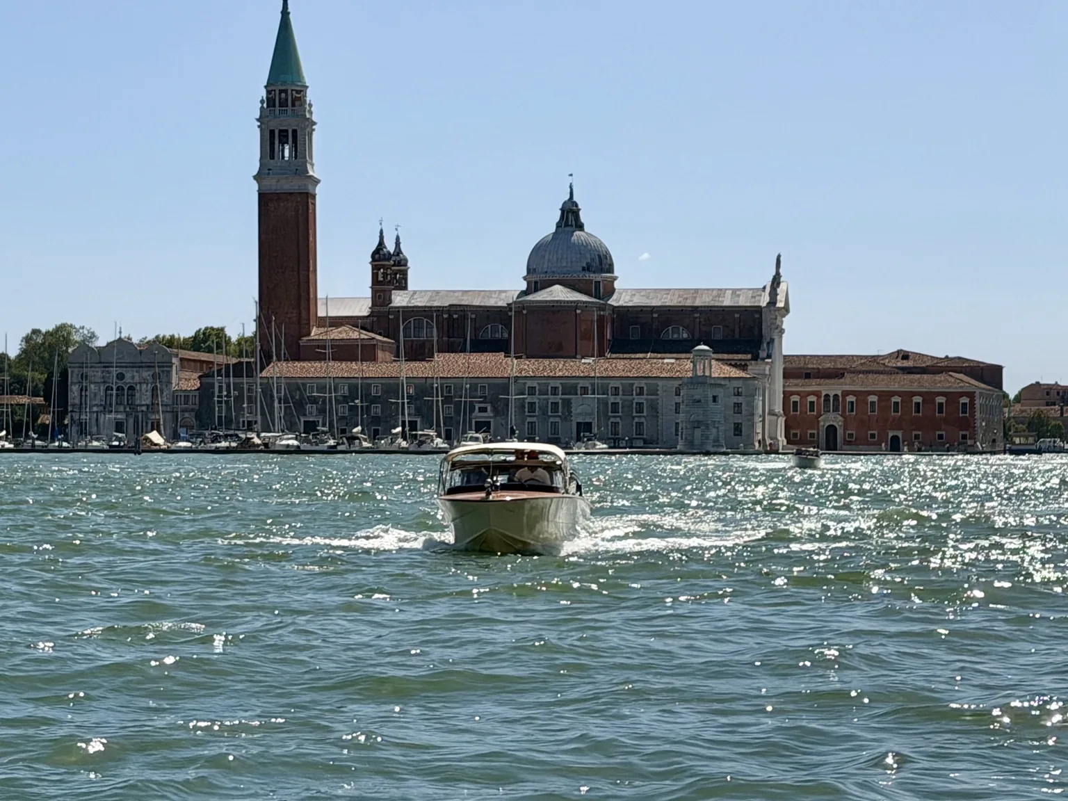 Venise vue depuis la lagune